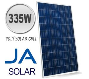 JA solar panel 335W poly solar cell